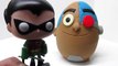 TEEN TITANS GO!! CYBORG Play-Doh Surprise Egg! TEEN TITANS GO!! Its a HUGE CYBORG!