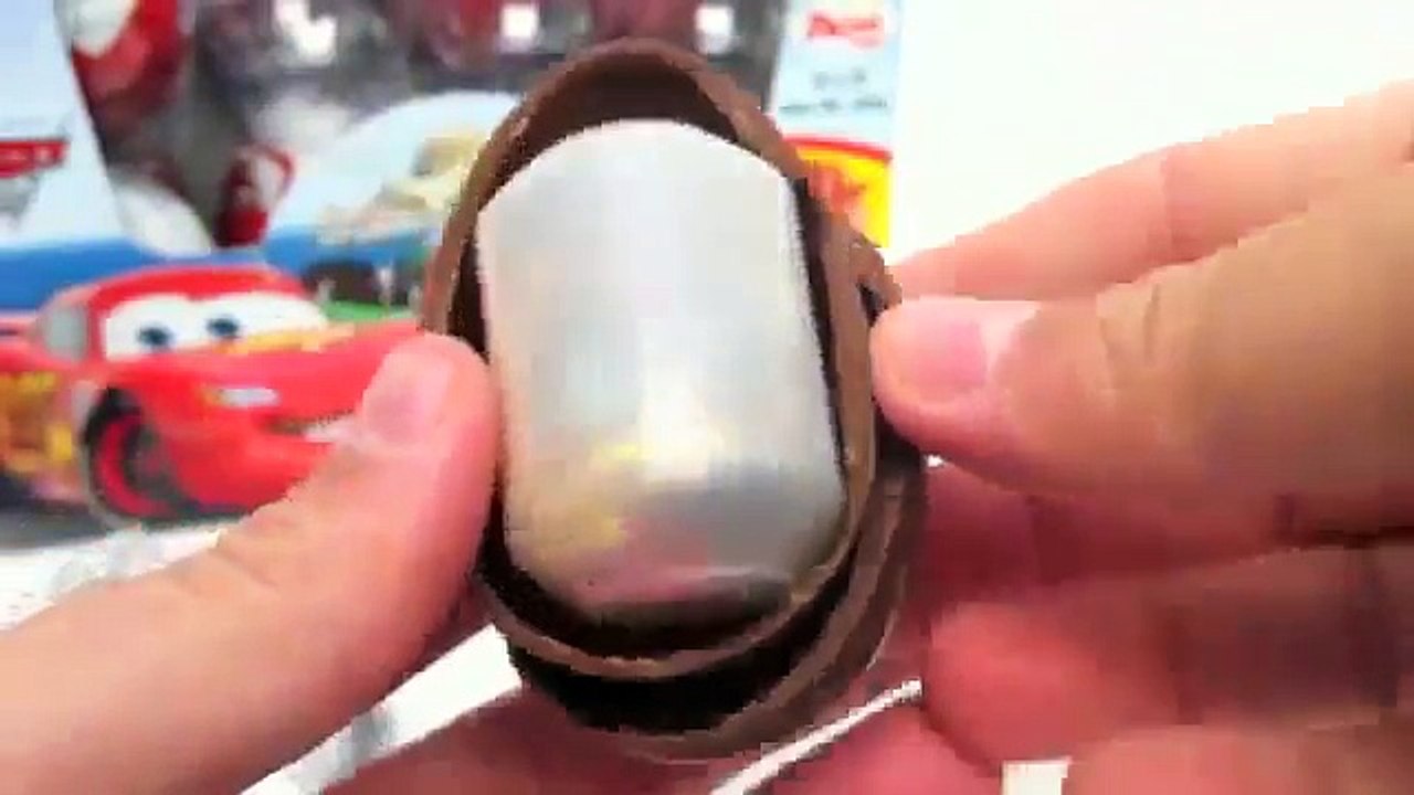 Huevos sorpresa Cars 2 Unboxing de Disney Pixar regalos de juguetes de Kinder huevo sorpresa juguete regalo