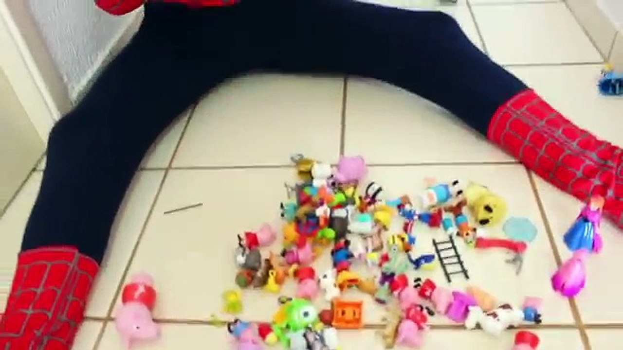 Bad Baby Joker Girl Poo Colored Balls w Baby Victoria Baby Annabelle Prank Movie Compilati