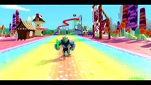 Мультик игра для детей приключения Зелёный Гоблин и Тачки Машинки Дисней Green Goblin & Disney Pixar