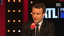 Emmanuel Macron sur RTL : 