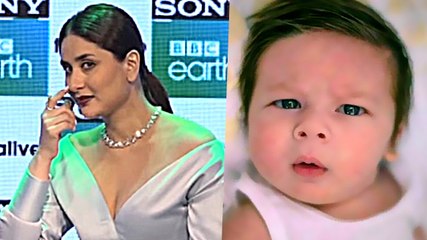 Kareena Kapoor Uneasy To Answer Question On Son Taimur?