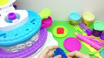 PLAY-DOH CAKE MOUNTAIN Lollipops How to Make Cute Cake PlayDoh Candy Fun Kids Activity Pla