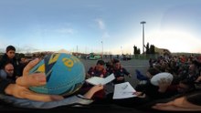 XV de France en stage à Nice VIDEO 360°