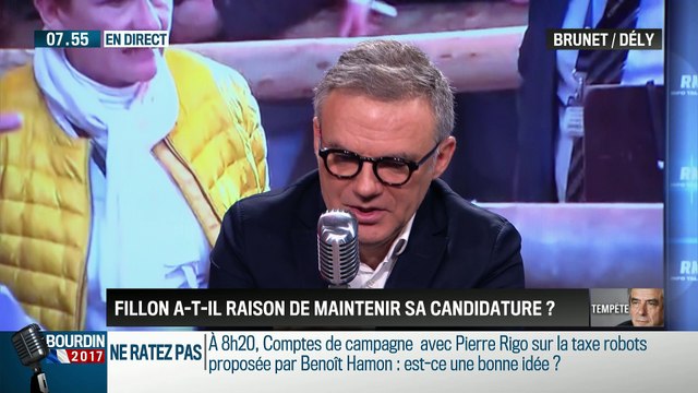 Brunet & Dély: François Fillon a-t-il raison de maintenir sa candidature ? - 03/03