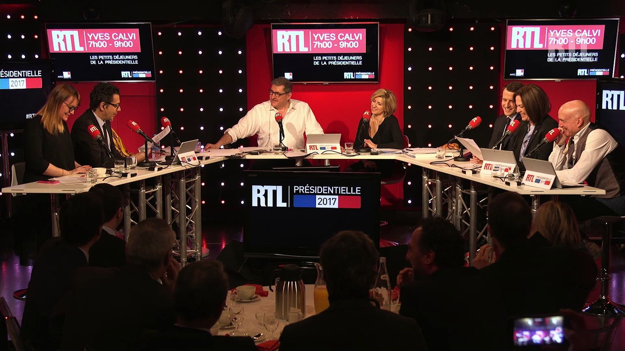 La chronique de Laurent Gerra devant Emmanuel Macron