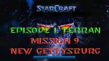 Starcraft Mass Recall - Hard Difficulty - Episode I: Terran - Mission 9: New Gettysburg