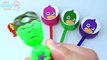 PJ MASKS Disney Lollipop Play Doh Clay Surprise Toys Superheroes Marvel Hulk Spiderman