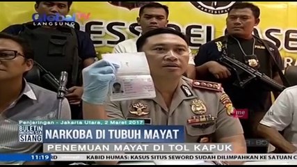 Penemuan Narkoba di Tubuh Mayat