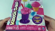Ice Cream Kinetic Sand Playset. Make your Own Kinetic Sand Ice Cream Dessert.