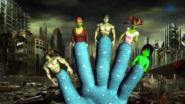 Палец Семья | Халк Finger Семья Потешки Для Детей | Дети Мультфильм Aniation Видео |