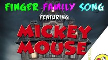 Mickey Mouse Scared by Spooky Ghosts and Monsters Finger Family Song!