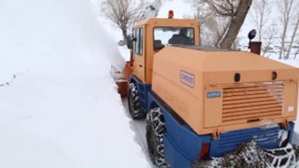 Aras Dağları'nın "Kar Bekçileri" 24 Saat Görevde