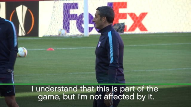 Valverde dodges Barca question