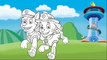 PAW PATROL JUEGO DE COLOREAR A LA PATRULLA DE CACHORROS | Paw Patrol Coloring Game, Book,