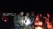 Syrian Arab Army troops celebrate Palmyra victory