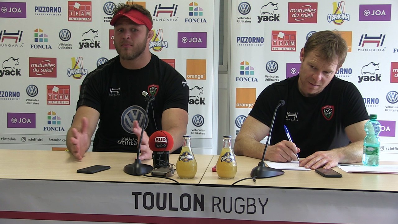 Duane Vermeulen avant Brive/Toulon TOP14 J19