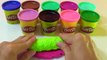 Play and Learn Colours with Glitter Play Doh Hello Kitty with Baby Theme Molds