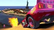 HULK CARS SMASH PARTY ! MONSTER TRUCK Lightning McQueen CARS 2 Finger Family Song Nursery