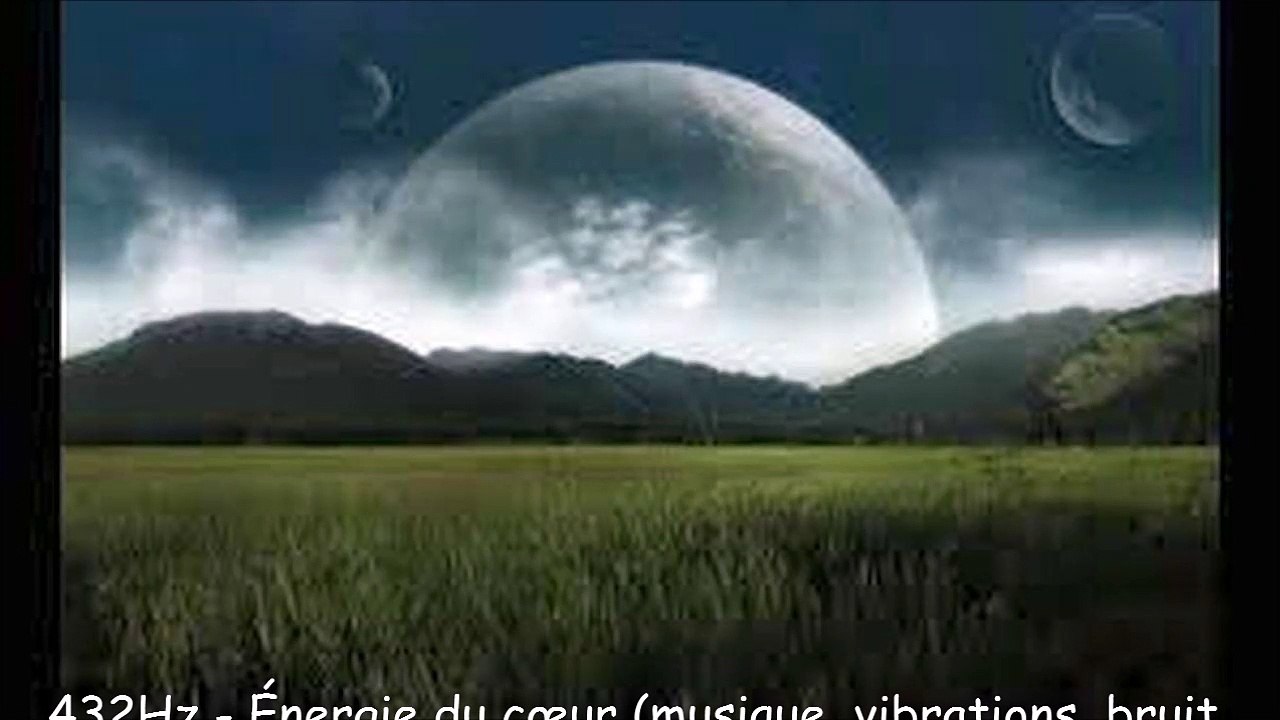 432Hz - Énergie du coeur (musique, vibrations, bruit, sons)
