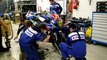Entrainement pit-stop pour le Junior Team Suzuki Le Mans Sud avant les 24 Heures Motos 2017
