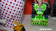 Bucket Surprise!! Lego, Star Wars Tie Fighter, Transformers Rescue Bots Servo Drill