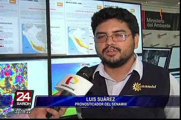 Descargar video: Senamhi anuncia lluvias en Lima para este fin de semana