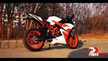 2017 KTM RC200 : First Ride Impressions : PowerDrift