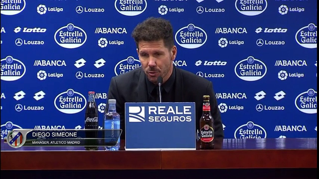 Diego Simeone zu Fernando Torres Verletzung: 'Ich habe ein lautes Knacken gehört' | LaLiga
