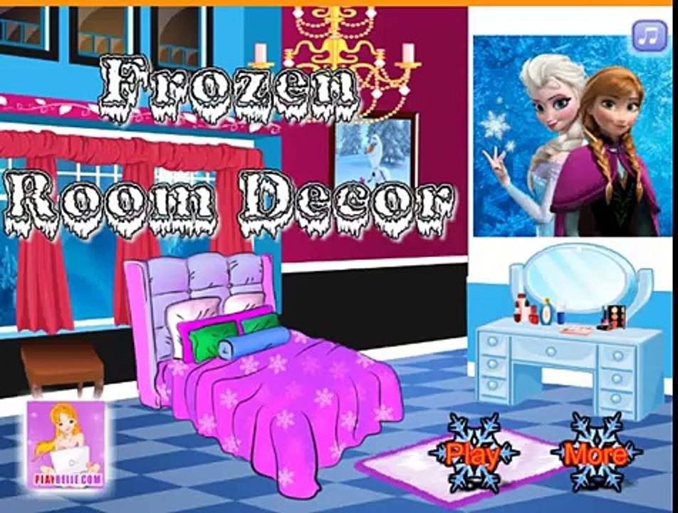 Permainan Frozen Room Decoration - Play games