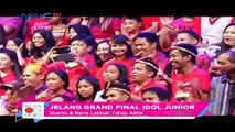 Jelang Grand Final Idol Junior, Sharon dan Navis Latihan Tahap Akhir