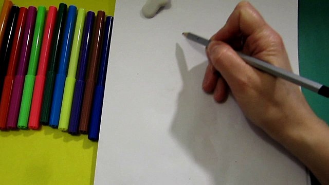 Как нарисовать Лизу Барбоскины. Рисуем Лизу с мультика Барбоскины