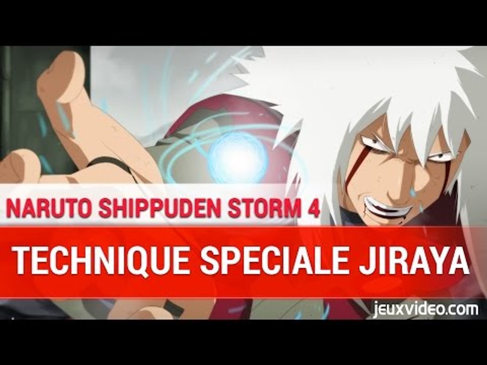 Naruto shippuden 4 : JIRAYA TECHNIQUE SPECIALE - Gameplay