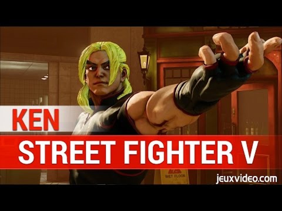Street Fighter V : KEN - Coups spéciaux / Combo - GAMEPLAY