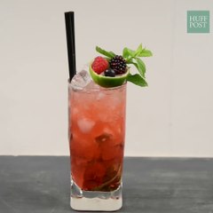 Mojito de frutos rojos