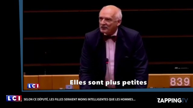 Un député européen fait scandale avec ses propos sur les femmes moins intelligentes que les hommes (vidéo)