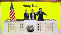 Entrée en fanfare pour Snapchat à Wall Street