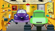 Cartoons for children - The Racing Car in the City of cars | Cars & Trucks cartoon for kids