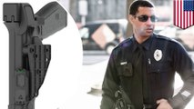 Wireless sensor activates police cams automatically