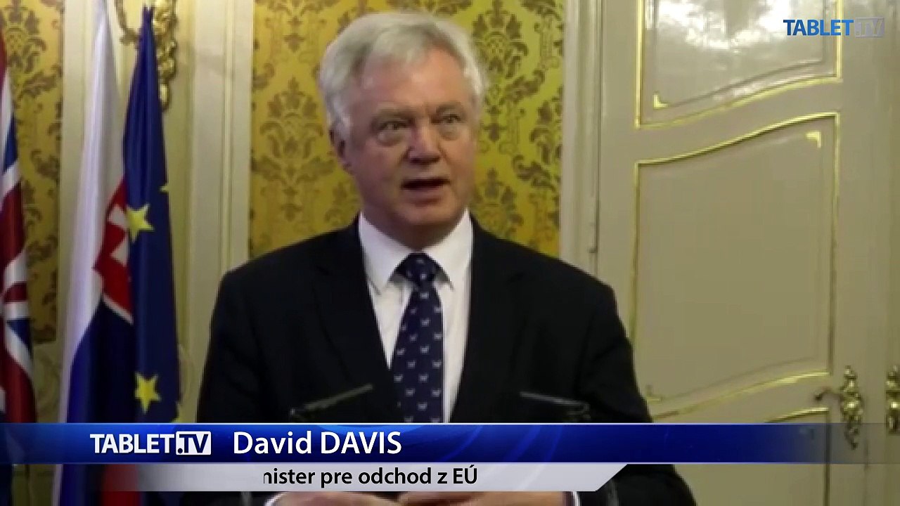 ZÁZNAM: TK po stretnutí premiéra R. Fica s britským ministrom pre odchod z EÚ D. Davisom