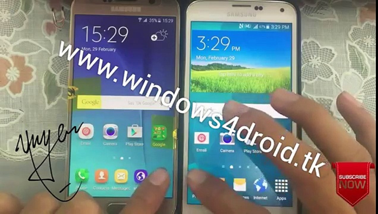 test touch screen S6