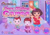 Baby Hazel Game Movie - Baby Hazel Sibling Care Games - Dora the Explorer