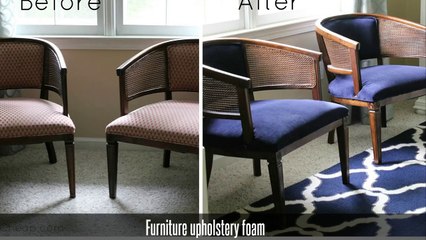 Furniture upholstery foam