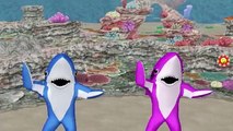Sharks Cartoons Finger Family Children Nursery Rhymes And London Bridge Is Falling Down Rhymes