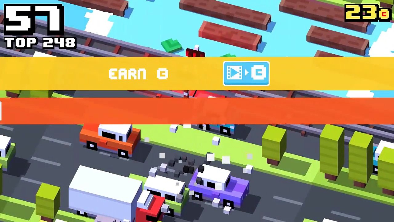 Annoying Orange plays Crossy Road #2: Get your GOAT!