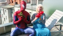 BABY DOCTOR vs SPIDERMAN! w/ Frozen Elsa vs Joker, Hulk, Spidergirl Crying Baby Superhero