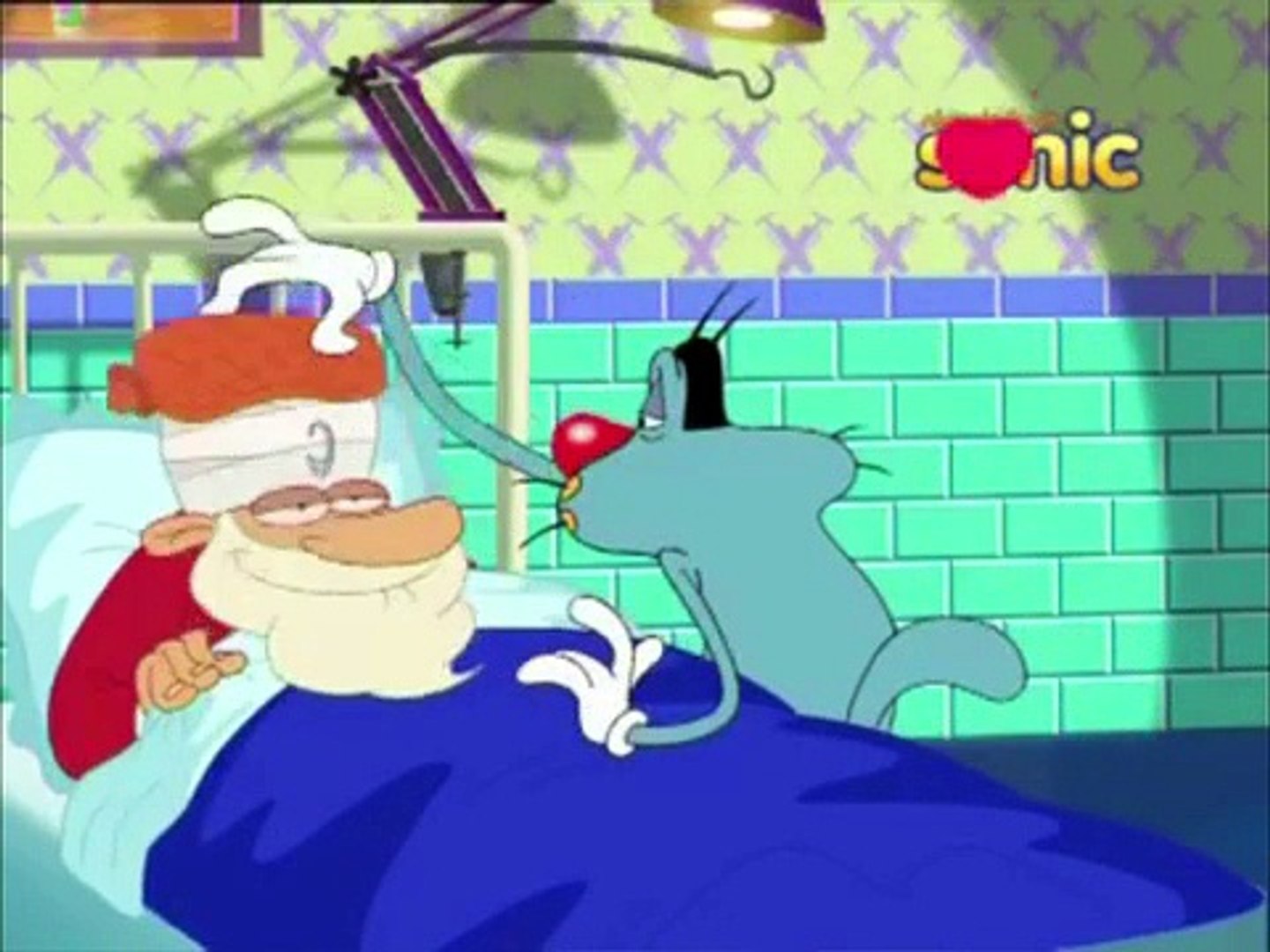 Oggy And The Cockroaches Episode 3 (santa oggy) Hindi-Sonic - video  Dailymotion
