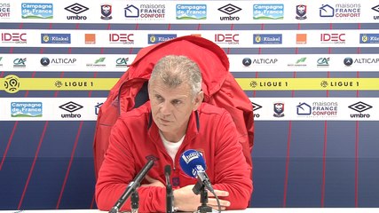 La conférence de presse avant SMCaen - SCO Angers