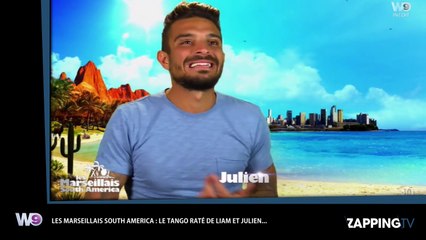 Les Marseillais South America : le tango torride de Julien et Liam avant le baiser ! (Vidéo)