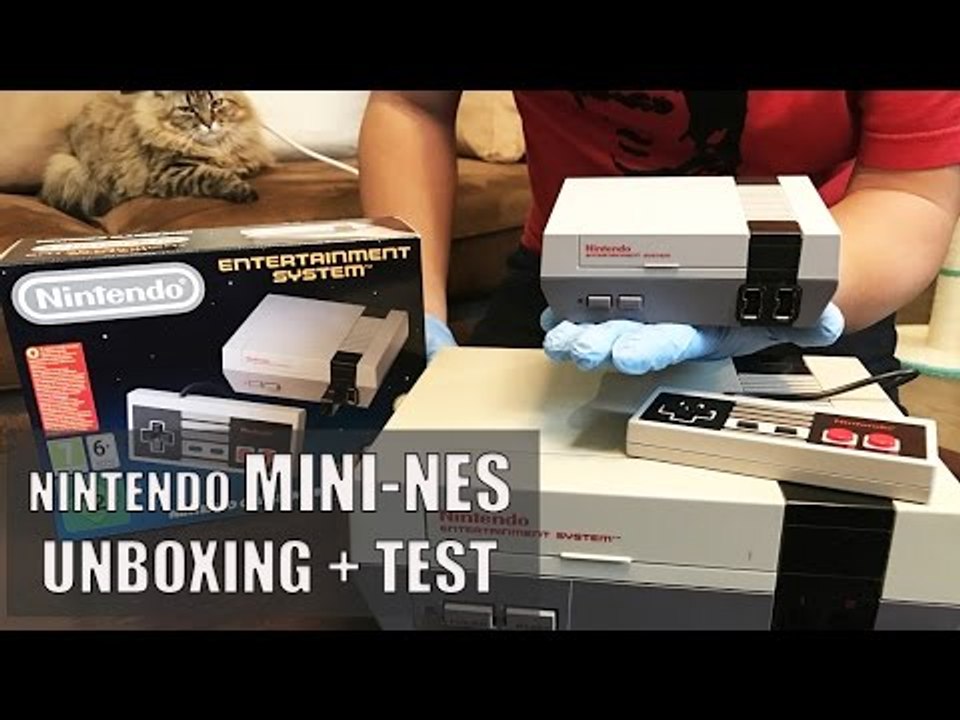 NINTENDO MINI NES : Unboxing + Test de la Console !